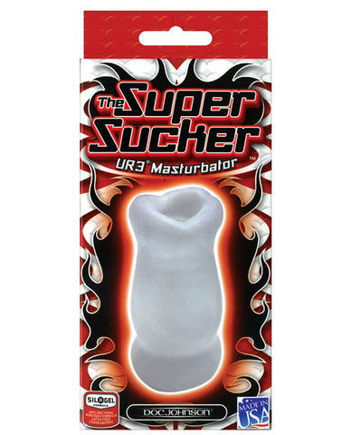 Ultraskyn Super Sucker Masturbator - Clear