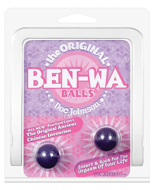 Ben Wa Balls - Pearlescent Purple