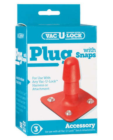 Vac-u-lock Plug W-snaps