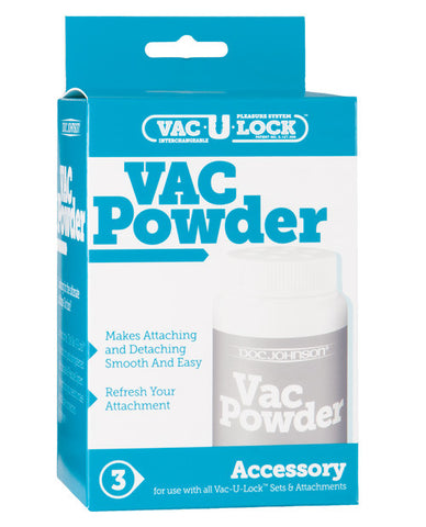 Vac-u-lock Powder Lubricant