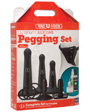 Vac U Lock Silicone Pegging Set - Black