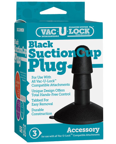 Vac U Lock Suction Cup - Black