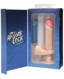 Vibrating 6" Realistic Cock - Flesh