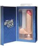 Vibrating 8" Realistic Cock - Flesh