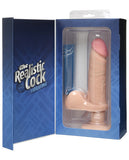 Vibrating Realistic 6" Ultraskyn Cock - White