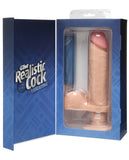 Vibrating Realistic 8" Ultraskyn Cock - White