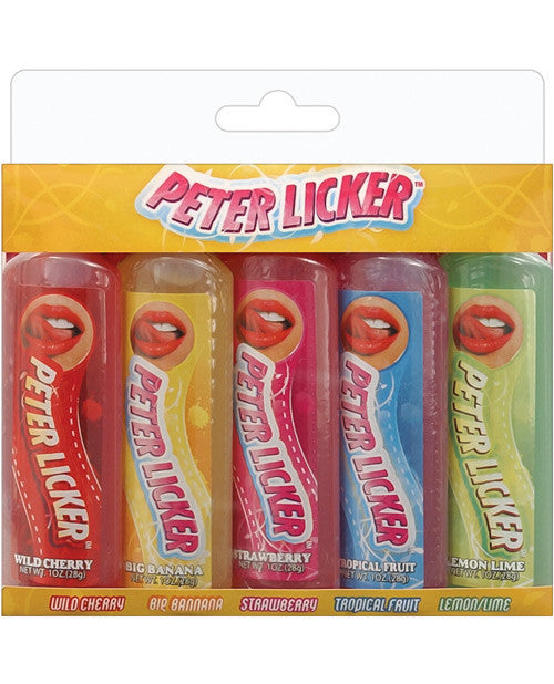 Peter Licker - 1 Oz Bottle Asst. Flavors Pack Of 5