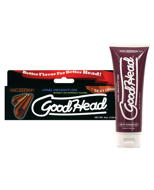 Good Head Oral Gel - 4 Oz Cinnamon