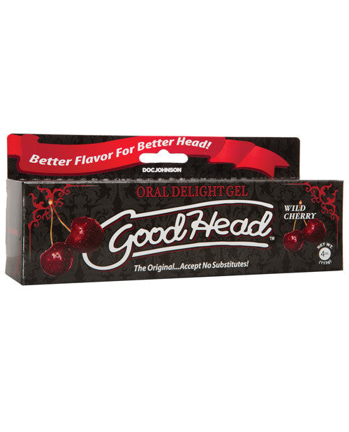 Good Head Oral Gel - 4 Oz Wild Cherry