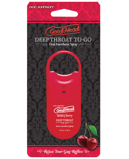 Goodhead Deep Throat Spray To Go - Cherry