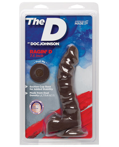 The D 7.5" Ragin D - Chocolate