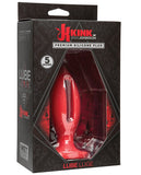 Kink Wet Works 5" Silicone Lube Luge Plug - Red