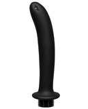 Kink Flow Silicone Anal Douche Accessory Extra Deep - Black