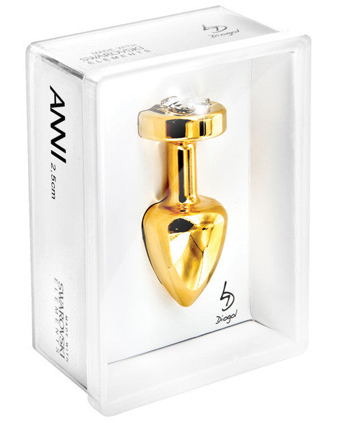 Diogol Anni R Heart T1 Cristal - 25mm Gold