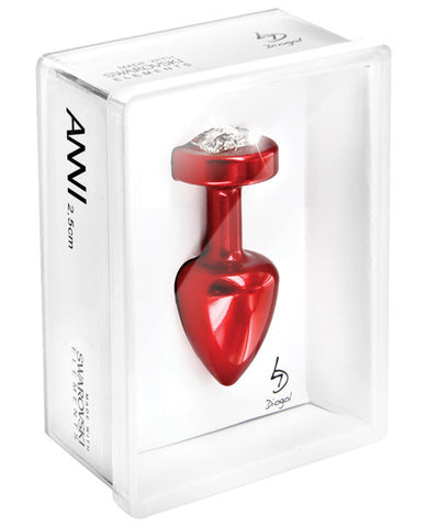 Diogol Anni R Heart T1 Cristal - 25mm Red