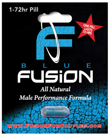 Blue Fusion All Natural Male Performance Formula - 1 Capsule Blister