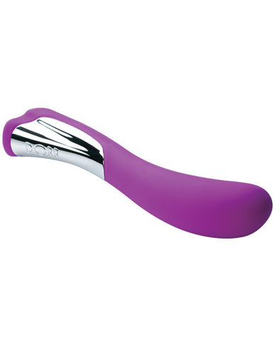 Dorr Silker G Point Curve Rechargeable Vibrator - Purple