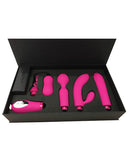 Dorr Mystic Switchable Head Vibe Set - Pink Set Of 4