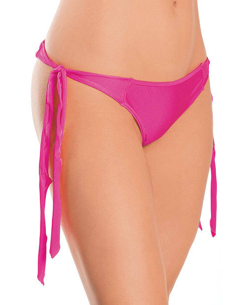 Flutter Side G-string Neon Pink O-s