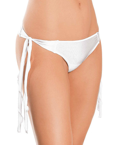 Flutter Side G-string White O-s