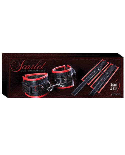 Adam & Eve Scarlet Couture Bondage Cuffs