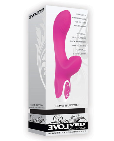 Evolved Love Button Rechargeable Vibrator