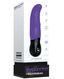 Evolved Vibratissimo Cinque G Spot Vibe W-wheel - Purple-black