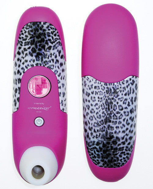 Womanizer W100 - Purple Snow Leopard Print