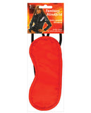 Satin Fantasy Blindfold 2 Strap - Red