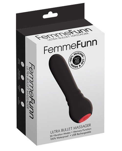 Femmefunn Ultra Bullet Massager - Eldorado Exclusive Black