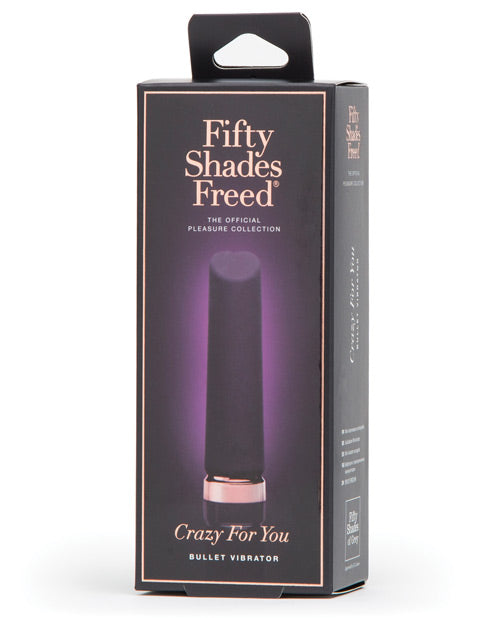 Fifty Shades Freed Crazy For You Rechargeable Bullet Vibrator