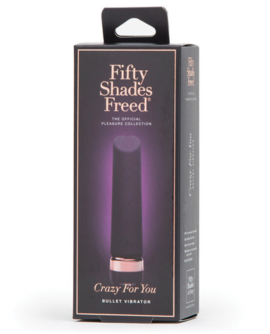 Fifty Shades Freed Crazy For You Rechargeable Bullet Vibrator