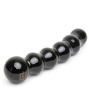 Fifty Shades Freed Its Divine Glass Beaded Dildo - Black