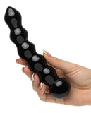 Fifty Shades Freed Its Divine Glass Beaded Dildo - Black