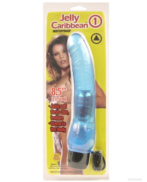 Jelly Caribbean #1 Waterproof Vibe - Blue