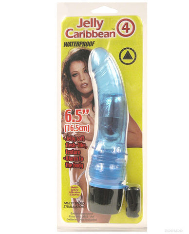 Jelly Caribbean #4 Waterproof Vibe - Blue