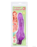 Crystal Caribbean #3 Jelly Vibe - 10 Function Purple