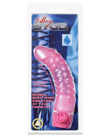 Silky Stud Waterproof Vibe - Pink