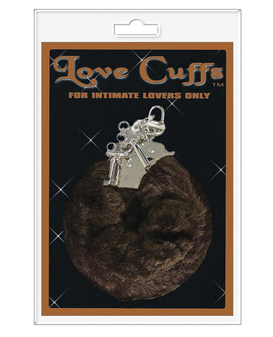 Love Cuffs Furry - Brown