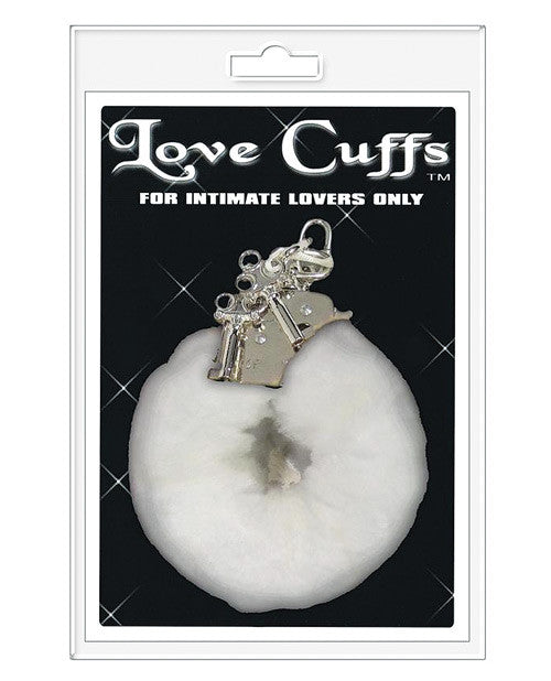 Love Cuffs Furry - White