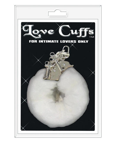 Love Cuffs Furry - White