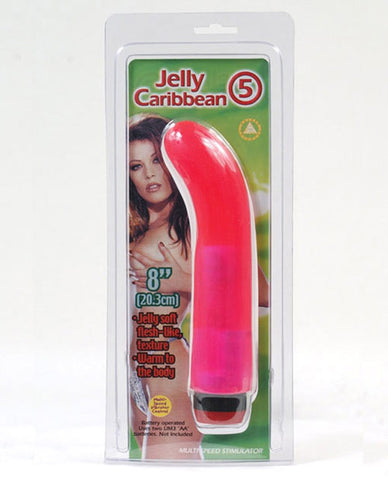 Jelly Caribbean 8" G Spot #5 - Coral