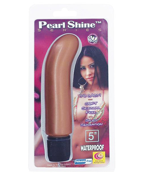 Pearl Shine 5" G Spot - Brown