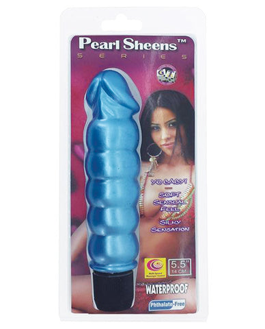 Pearl Shine 5.5" Vibe W-beads - Blue