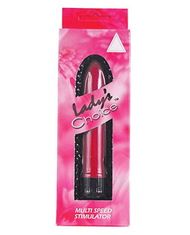 Lady's Choice Multi Speed Stimulator - Red