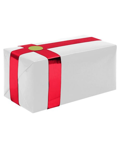 Gift Wrapping For Your Purchase (white W-red Ribbon) -extra Day To Ship