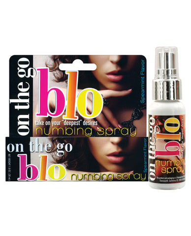 On The Go Blo Numbing Spray - Spearmint