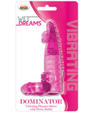 Wet Dreams Dominator Pleasure Sleeve W-power Bullet - Magenta