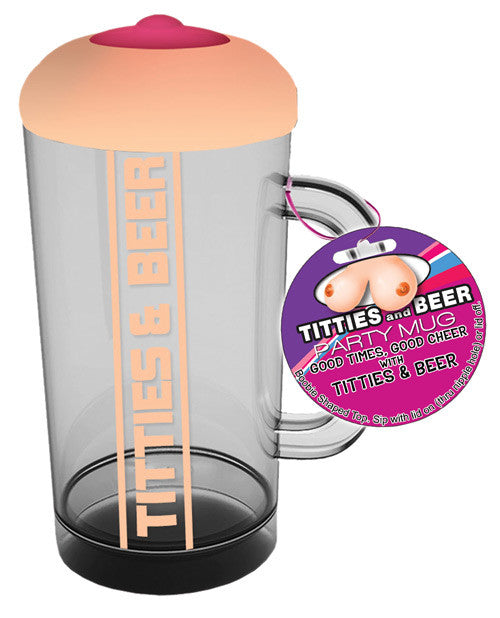 Titties & Beer Boobie Beer Glass