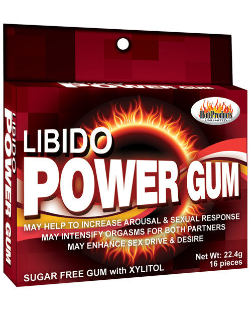 Libido Power Gum - Pack Of 16